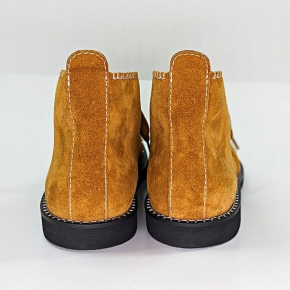 Wales Bonner Men\'s Studded Calf Suede Desert Studs Boots Size 43 (MSRP $1,050) main image 3